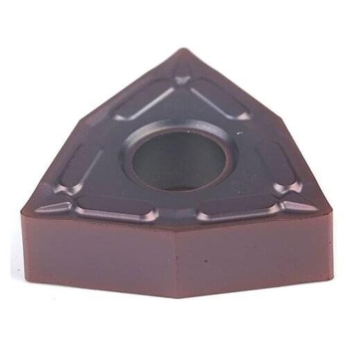 10PCS Stainless Steel Special WNMG080404 WNMG080408-​​MQ CV8088 CNC Lathe Turning Inserts Internal Turning Tool Carbide Inserts