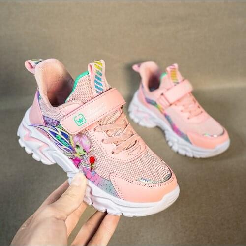 2021 summer Spring Children Sneakers Fashion Casual Breathable Mesh Sports Shoes For Girls Running Kids Shoes Chaussure Enfant