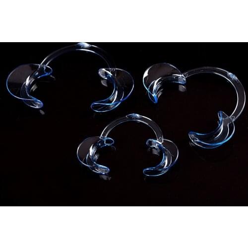 3 Sizes C Type Dental Check Teeth Dentist Mouth Opener Repeat Use Health Care Whitening Lip Cheek Retractor