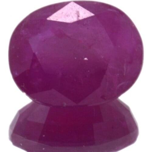 4,47ct. Ruby Oval Cut