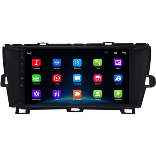 9" Android 10 Car GPS Navigation radio player stereo multimedia for Toyota prius left 2009-2013 ,bluetooth,steering wheel