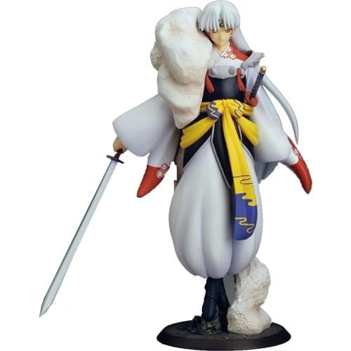 Anime Inuyasha Sesshoumaru First Ver. PVC Action Figure Toys Anime Figures Collectible Statue Doll Gift