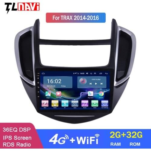 4G LTE 2G RAM 9 Inch Android 10 Full Touch Car Multimedia System For Chevrolet Trax 2014-2016 GPS Radio Navigation