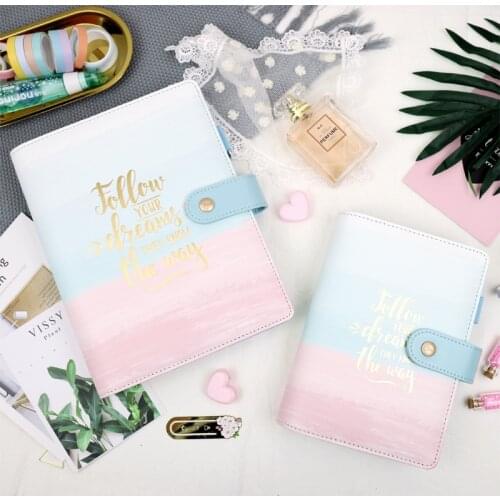 Jamie Notes Fantasy Blue Korean Notebook & Journals Personal Diary A5A6 Planner Organizer 2019 Agenda School Supplies Stationery