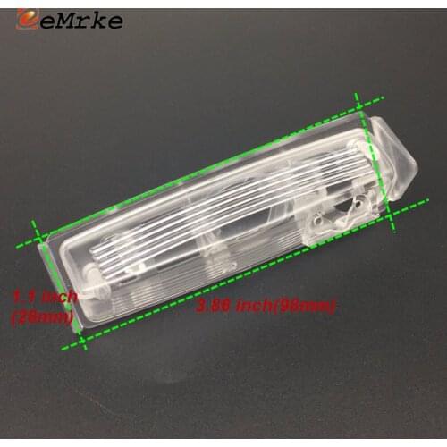 EEMRKE DIY Car Camera Bracket License Number Plate Lights Housing Mount for Lexus LS F30 UCF30 LS430 2001-2006