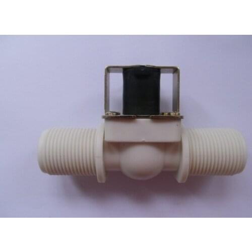 1" DC 12V Electric Solenoid Valve Normally Closed N/C Water Inlet Flow Switch