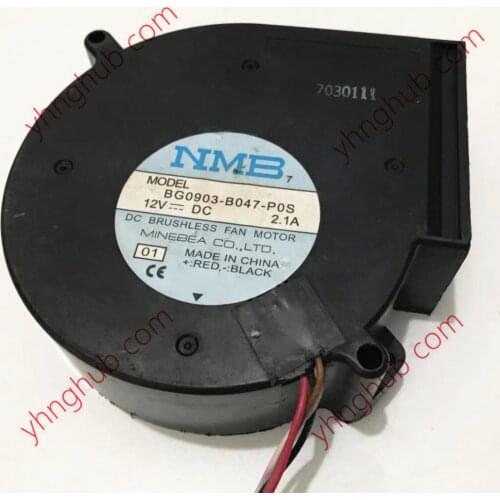 NMB-MAT BG0903-B047-P0S DC 12V 2.1A 97x97x33mm Server Cooling Fan