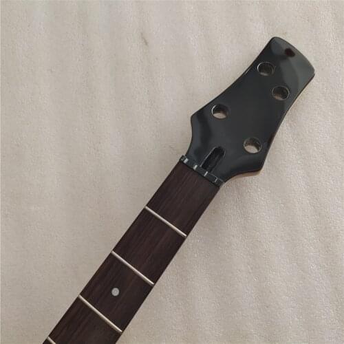 Maple 24 Frets PB Bass Guitar Neck Part 4 String Rosewood Fingerboard 34 inch Gloss