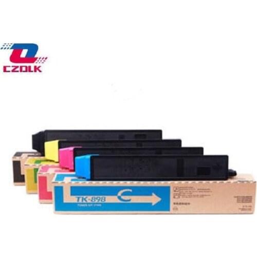 1Pcs X New compatible TK895 TK896 TK897 TK898 Toner Cartridges for Kyocera FS C8020MFP C8025MFP C8520MFP C8525MFP 4pcs(BK C M Y