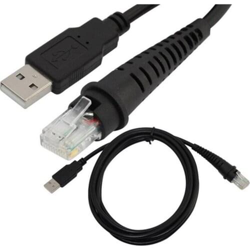 LBSC USB A male to RJ45 Cable 7ft 2M for Symbol Barcode Scanner LS4278 LS2208 2208AP