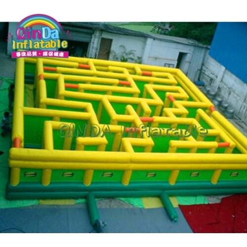 Outdoor MZ laser tag inflatable recreation inflatable maze haunted for sale