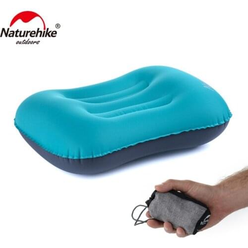 Naturehike Inflatable Pillow Travel Air Pillow Neck Camping Sleeping Gear Fast Portable TPU NH17T013-Z