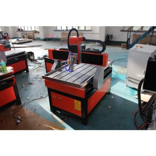 Newest 3D CNC Router 6090 with 1.5KW water coolde spindle 4 axis metal carving cnc milling machine