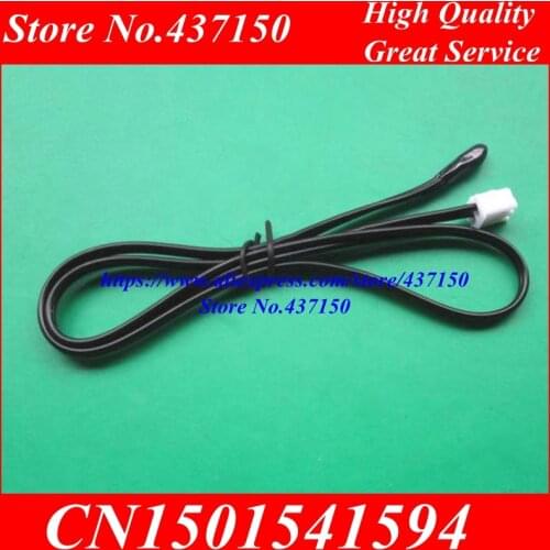 NTC thermistor high precision Air conditioning temperature sensor 5K 10k 3950 1% black line 1m cable with XH2.54 2P connector