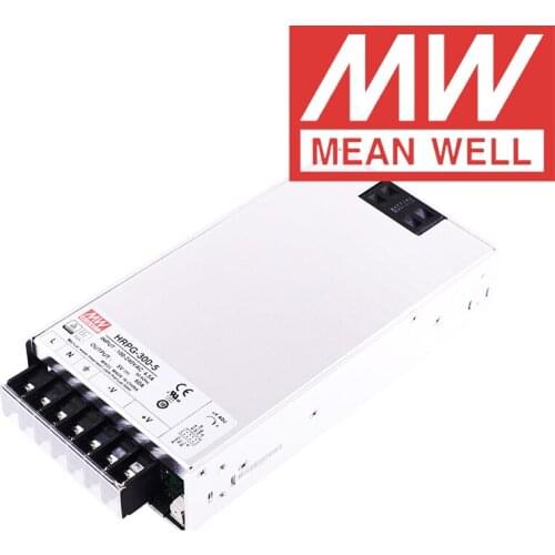 Original Mean Well HRPG-300 series DC 5V 12V 24V 36V 48V meanwell 300W single output with PFC Function Switching Power Supply