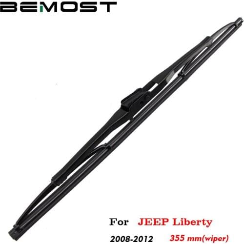 BEMOST Car Rear Windscreen Windshield Wiper Arm Blade Soft Natural Rubber For Jeep Liberty 355MM Hatchback From 2008 To 2012