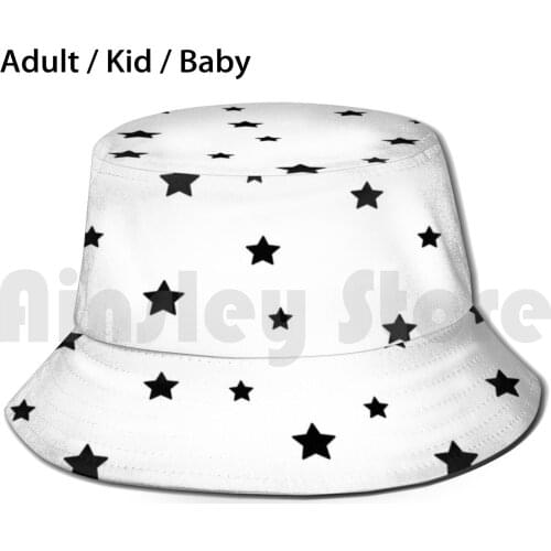 Star Phone Case Sun Hat Foldable UV Protection Star Stars Black White Star Vibe Its A Vibe Pack Pack Cheap Vsco Artsy