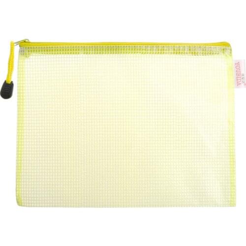 Document Bag A3 Size Zipper File Pocket Storage School Office Supply Waterproof