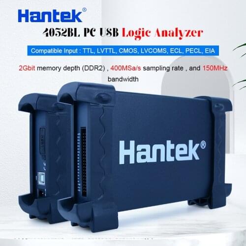 Hantek 4032L PC USB Logic Analyzer 2Gbit Memory Depth 150MHz Bandwidth 32Channels Oscilloscope US/EU Plug