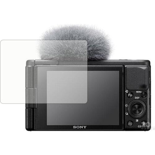 Tempered Glass Protector Guard Cover for Sony ZV1 ZV-1 Vlog Camera LCD Display Screen Protective Film Protection