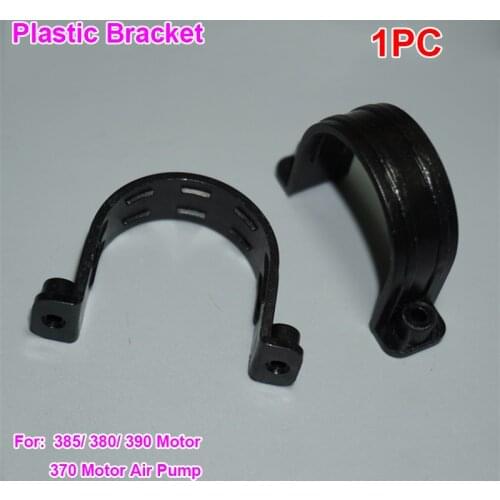 1PC Plastic mounts bracket fixed bracket hoop plastic hoop bracket high strength For 385/ 380/ 390 motor/ 370 air pump