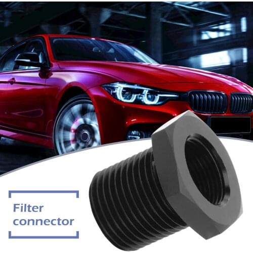 13/16-16 3/4-16 3/4NPT to 1/2-28 5/8-24 Auto Threaded Aluminium Alloy Oil Filter Adapter for Automobile Refitting Parts