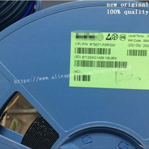 2PCS RT9371-FMPQW RT9371 BK-8L Electronic components chip IC new