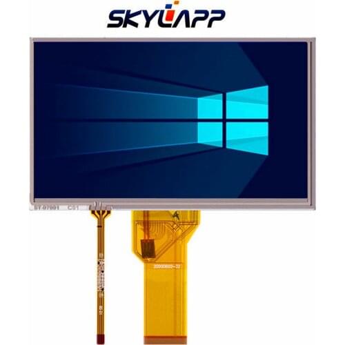 7''Inch Complete LCD Screen for Innolux AT070TN94 Industry Ultra-High Brightness Display Panel TouchScreen Digitizer Repair