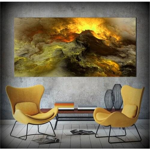 Large Size Cloud Abstract Colorful Light Brown diamond mosaic Diamond Painting Full Square round drill diamond embroideryZP-1724