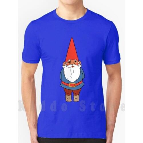 David The Gnome T Shirt DIY Big Size 100% Cotton Cartoon Swift Fox Beard Laugh Trolls