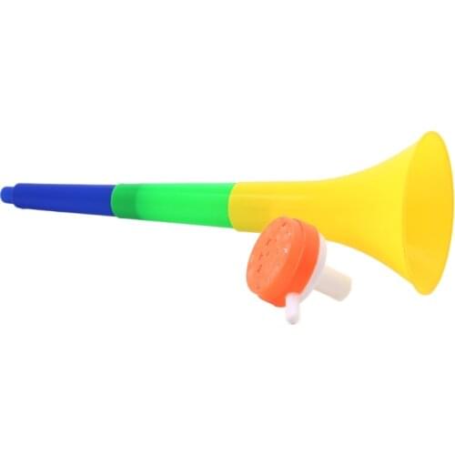 Football Stadium Cheer Fan Horns Soccer Ball Vuvuzela Cheerleading Kid Trumpet Entertainment Drop Ship