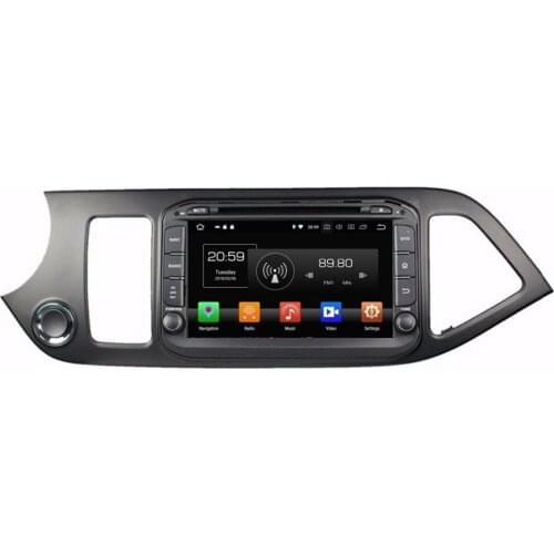 IPS Screen 4GB+32GB 8" Octa Core Android 8.0 Car Radio DVD GPS for Kia Morning Picanto 2012 2013 2014 2015 WIFI Mirror-link
