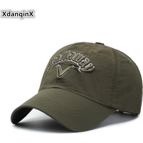 XdanqinX Adult Womens Fashion Ponytail Cap Letter Embroidery Mens Baseball Cap Adjustable Size Personality Tongue Snapback Cap
