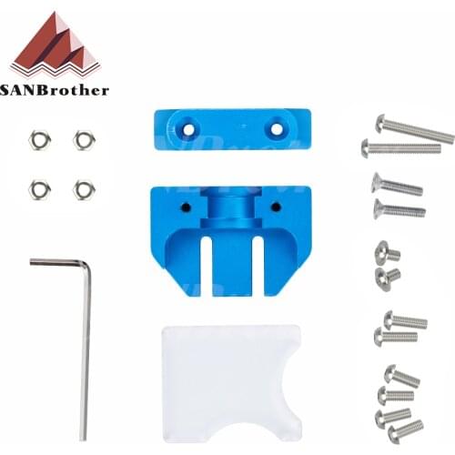 E3D Compatible Multi-Mount All Metal Mount for E3D Type Hotends for CR-10 CR10S ENDER-3 ENDER-3 PRO ENDER 5 ENDER-5 PRO