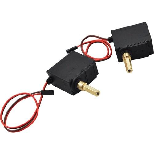 Upgrade Large Torque Servo Drive Engine With All Copper Shaft For HuiNa 1:14 1550 1592 RC Alloy Excavator Big RC Trucks Parts