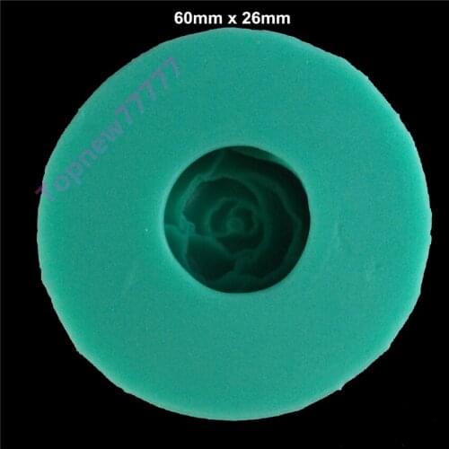 New Arrival rose shaped 3D silicone cake fondant mold, cake decoration tools, soap, candle moulds 2359