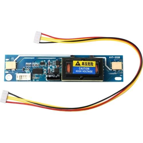 Buyincoins New Universal CCFL Inverter LCD Laptop Monitor 2 Lamp 10-28V Backlight Practical For 10-26" Screen