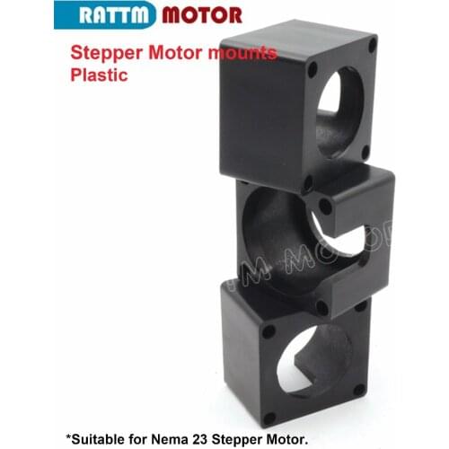 3PCS Plastic Nema 23 Stepper Motor mounts motor bracket DIY engraving machine parts