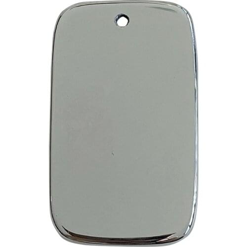 Wholesale Terahertz Natural Stone Pendants Rectangle Pendant Necklace Yoga Health Energy Powerful Safeguard Fashion Jewelry