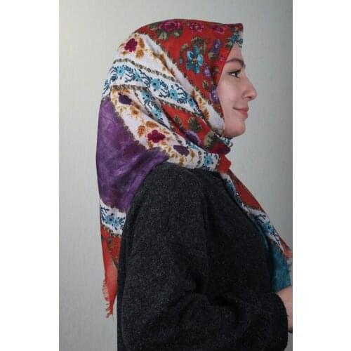 POLOİST LINEN FLAMLI SCARF DESEN-332 - RENK-08