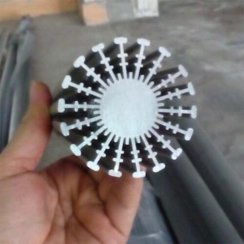 Free Ship 5PCS Sunflower Radiator 54*22.5*50mm Lights heat sink/LED lamp Bead Radiator Aluminum Alloy Round Aluminum Radiator