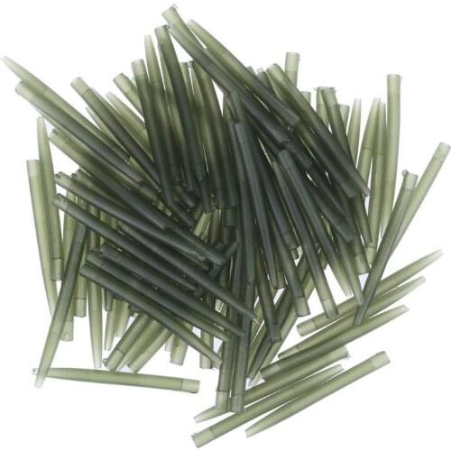 Terminal Carp Fishing Anti Tangle Sleeves Connect with Fishing Hook Rubber Tip Tube Positioner Terminal Fishing Tackles