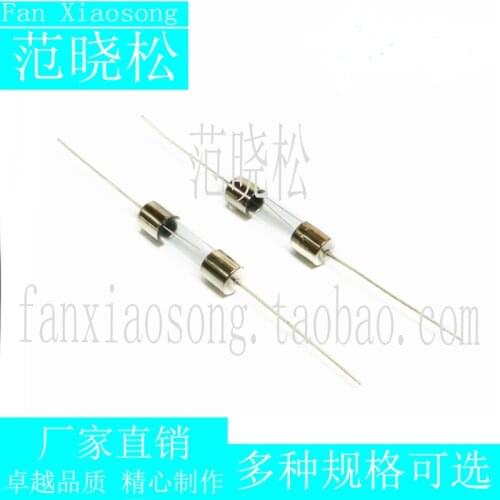 5*20mm Take the lead Glass fuse tube With a pin 5x20mm 250V 0.5A 1A 2A 3A 4A 5A 6A 6.3A 7A 8A 10A 12A 15A 20A 25A 30A