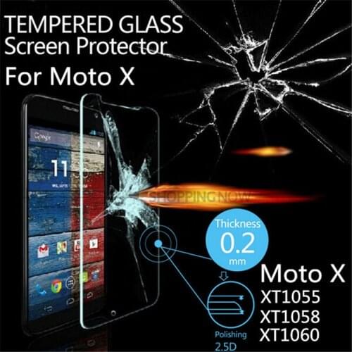 Tempered Glass For Motorola Moto X 1st Gen X1 XT1052 XT1055 XT1056 XT1058 XT1060 MotoX Screen Protector Protective Film Guard