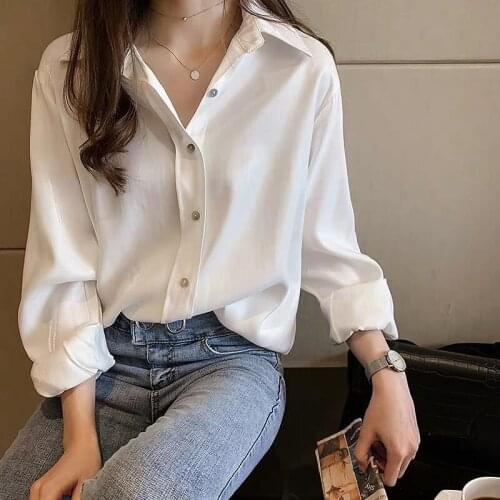 Women Spring Summer Style Blouses Shirts Lady Casual Long Sleeve Turn-down Collar Blusas Tops ZZ0719