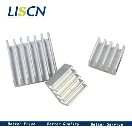 1Set/lot Adhesive Raspberry Pi 3 Heatsink Cooler Pure Aluminum Heat Sink Set Kit Radiator for Cooling Raspberry Pi 2 B