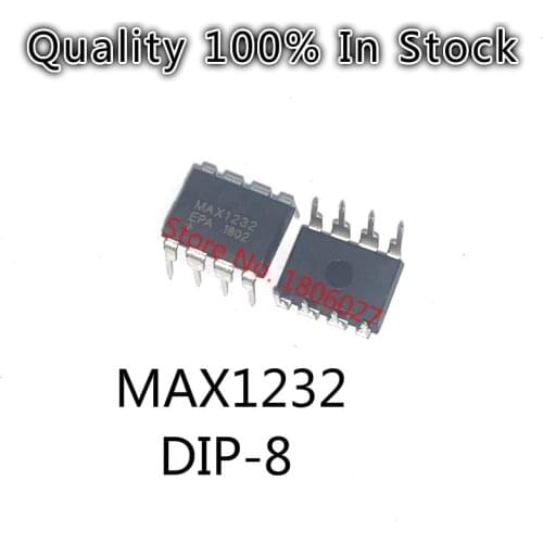 10PCS/Lot Spot hot sale MAX1232CPA DIP-8 / MAX1232EPA / LD7575 LD7575PN / FAN7602 NEW Original