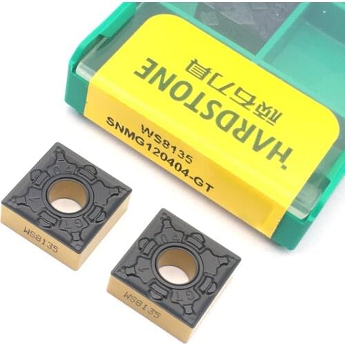 100% Original WS8135 SNMG120404 GT For WC Type U Drill Bit tool Carbide Inserts Turning Tools CNC Lathe Cutter For Steel