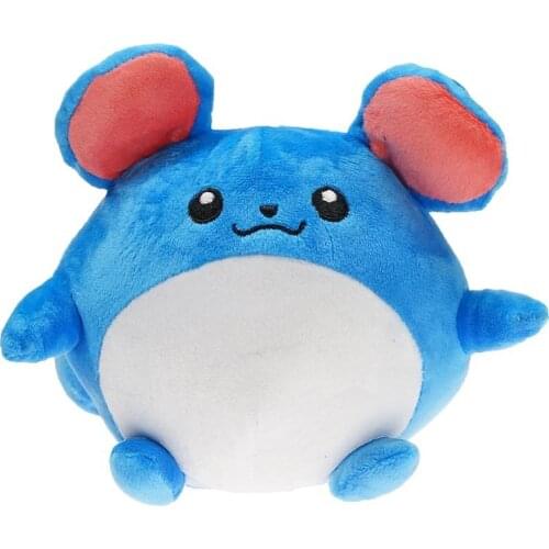 16cm TAKARA TOMY Pokemon Marill Plush Toys Doll Marill Soft Stuffed Animals Toy for Kids Children Birthday Christmas Gifts