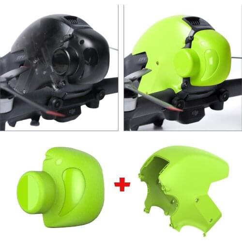 2in1 Replacement Top Shell Scratchproof Dustproof Gimbal Protector Lens Guard High Quality Like Original for DJI FPV Accessories